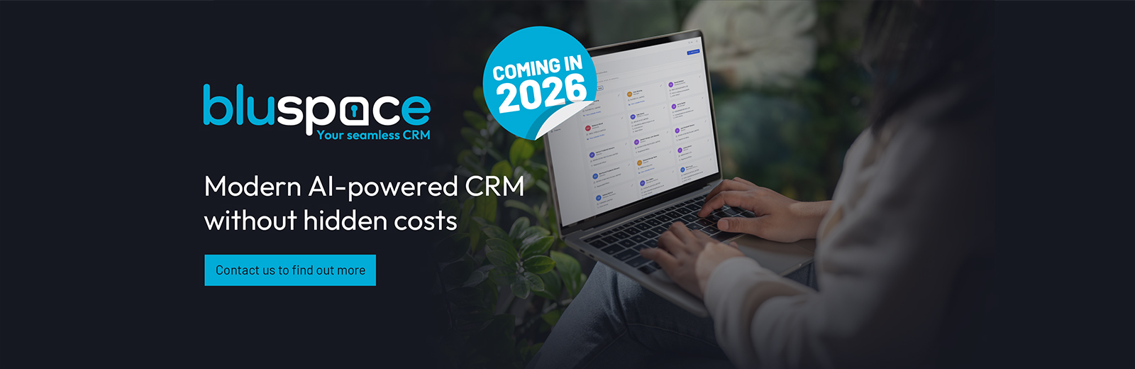 bluspace CRM - modern AI-powered CRM, without hidden cost